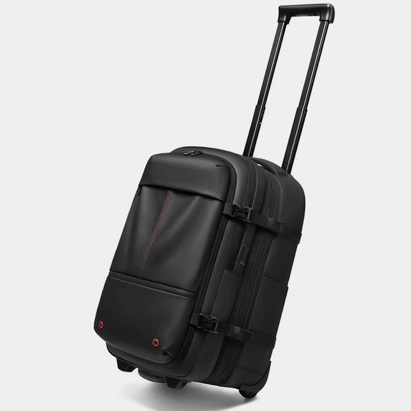 Waterproof vacuum compression backpack with laptop compartment for travel