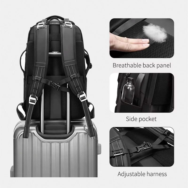 Camera bag pro designed for DSLR, mirrorless, and drone equipment
