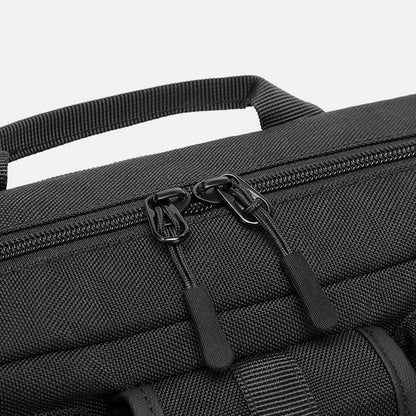 Waterproof anti-scratch crossbody waist bag for digital nomads and travelers