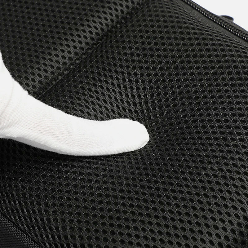 Minimalist waterproof waist pouch with quick-access pockets and premium zippers