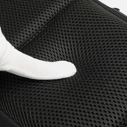 Minimalist waterproof waist pouch with quick-access pockets and premium zippers