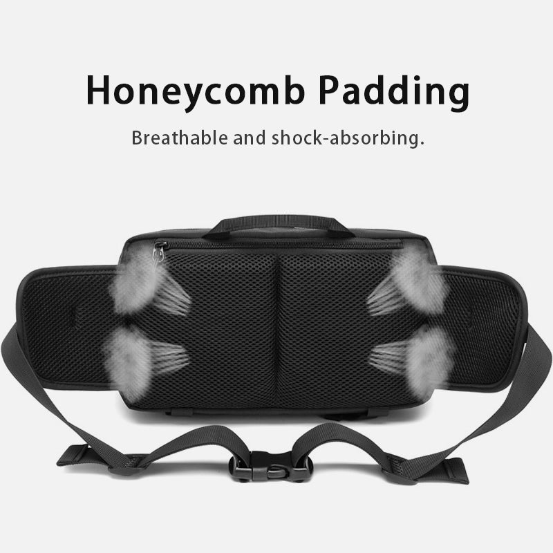 Premium waterproof and wear-resistant waist bag – ideal for biking, running, and festivals