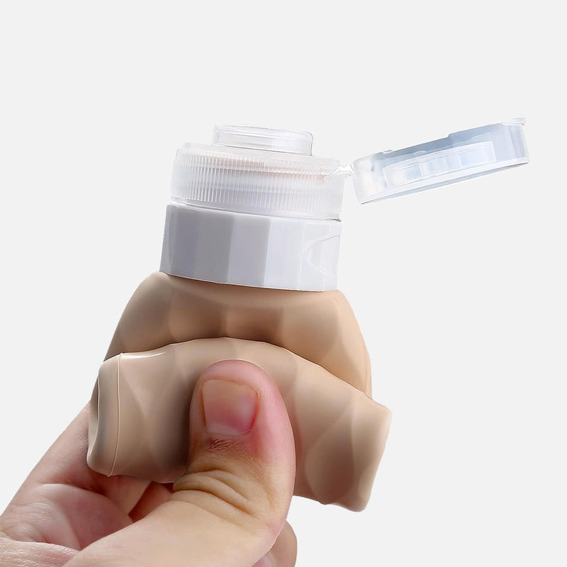 TSA-approved travel containers for cosmetics and skincare products