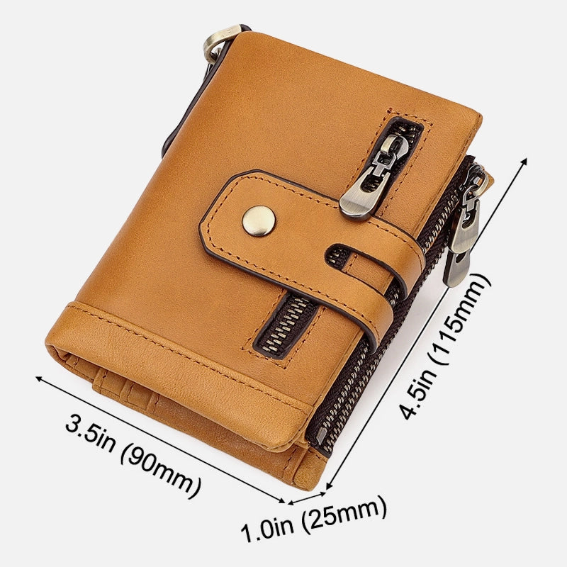 Waterproof RFID travel wallet for passport and cards