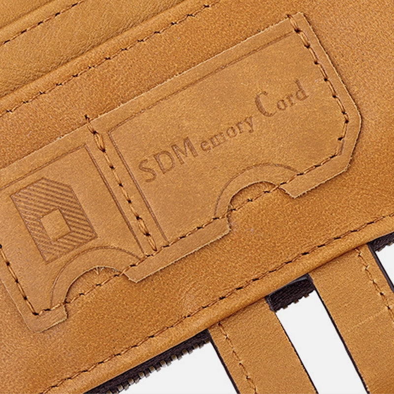 Durable RFID blocking travel wallet with secure closure