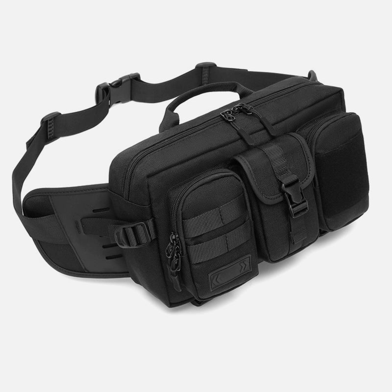 Multi-functional waterproof fanny pack for outdoor travel, hiking, and everyday errands