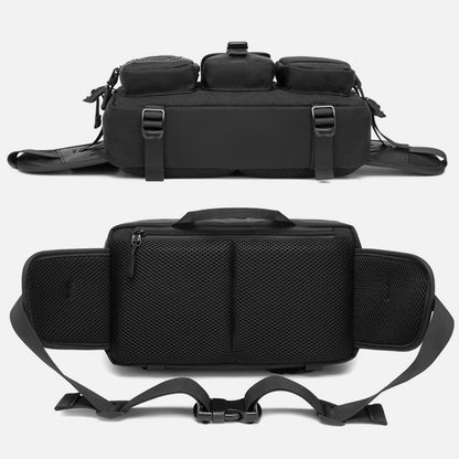 Travel waist pack with waterproof zippers and hidden anti-theft pocket – carry-on essential