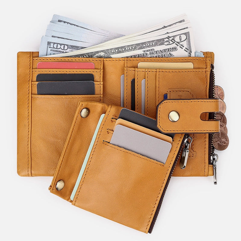 Waterproof anti-theft wallet for men – compact and stylish