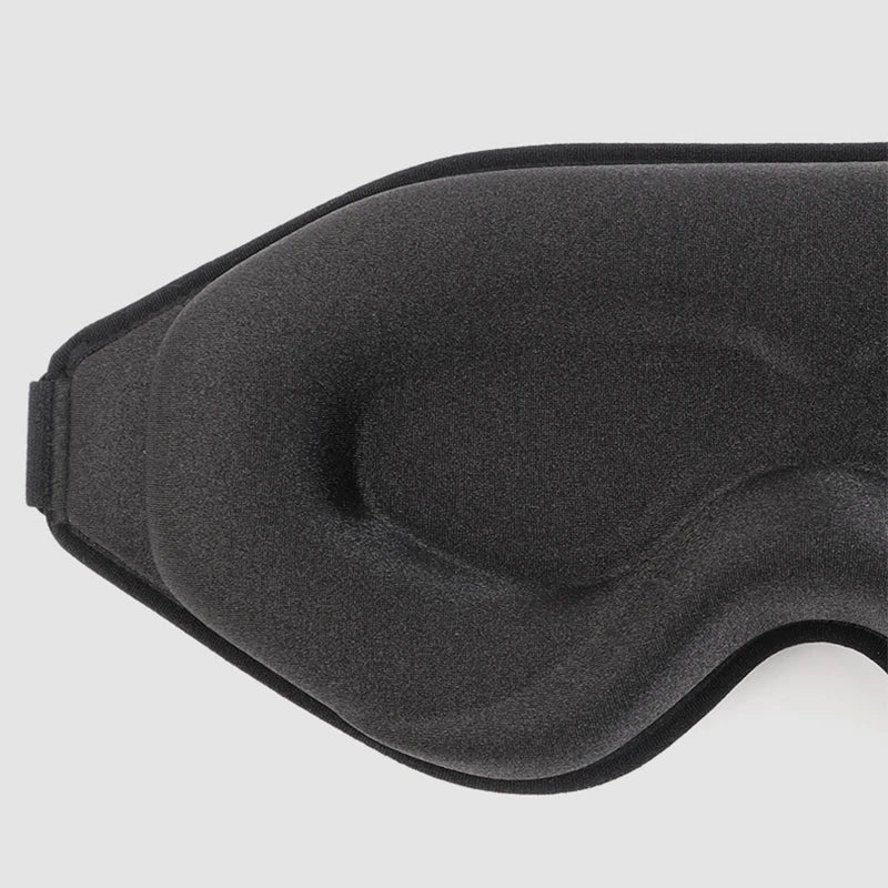 3D contour travel sleep mask with full light coverage