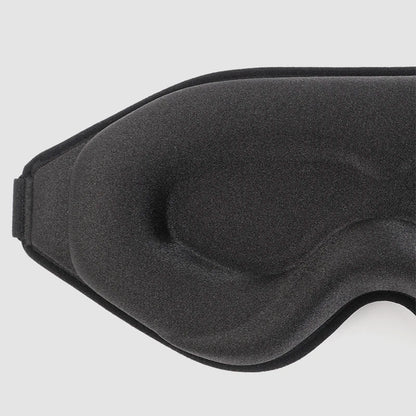 3D contour travel sleep mask with full light coverage