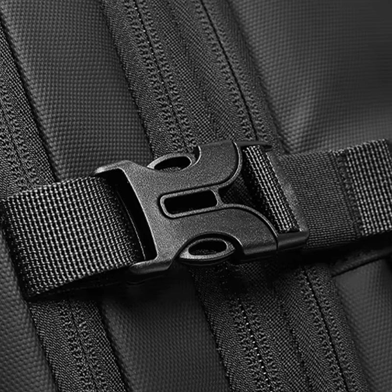 Laptop-friendly waterproof backpack for flights and weekend getaways