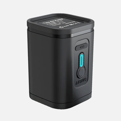 Portable electric vacuum compression pump for travel storage bags