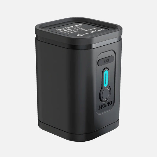 Portable electric vacuum compression pump for travel storage bags