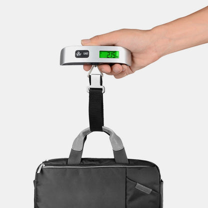 Portable travel luggage scale to avoid airline overweight fees