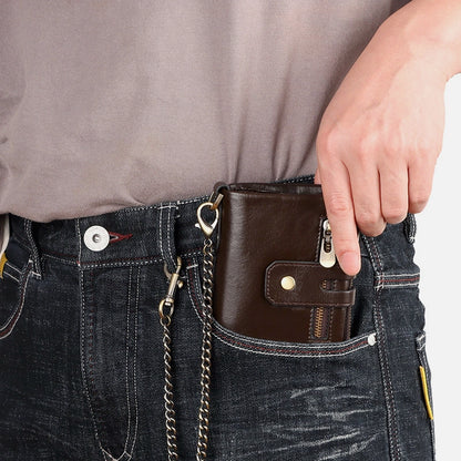 Anti-theft travel wallet with RFID protection and slim waterproof design