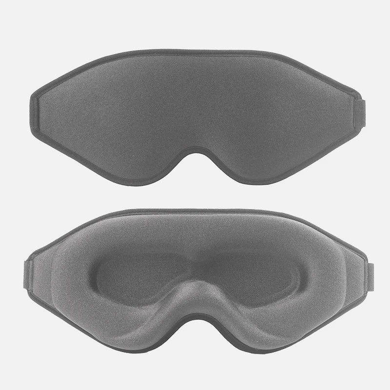 Comfortable travel eye mask for sleeping on flights and trains
